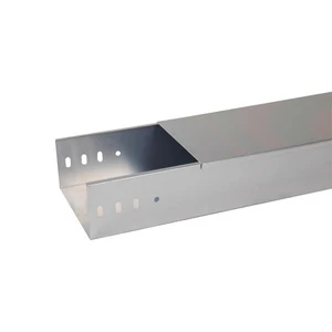 Groove Cable Tray Customizable Materials Sizes Colors Factory Direct for Factory Workshop Data Center Mall Office Wiring Project
