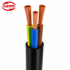 RVV 3*1.5mm² Flexible Copper Cable 300/500V PVC Insulated & Sheathed For Indoor Power Connection and Electrical Equipment
