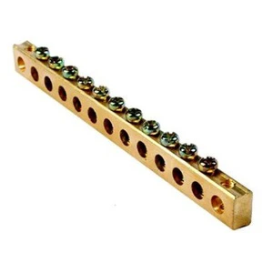 High Quality Aluminum Earth Neutral Screw Bar Link Customized Lug Terminal Block Connector for India