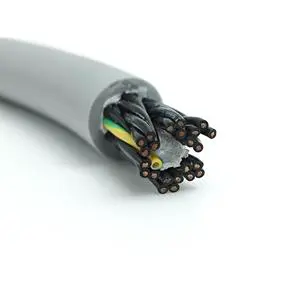 Competitive Price Highly Industrial Flexible Power Cable 3-5CORES Continuous Flex Auto Power Cable Copper Towline Cable