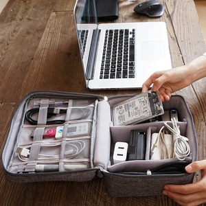 Multifunctional Digital Accessory Data Cable Storage Bag Mobile Phone Organizer for Convenient Camera Gear Equipment