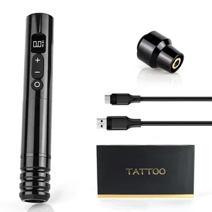 V1mini Portable Wireless Permanent Makeup Machine Eyebrow Tattoo Pen Lithium Battery Coreless Motor Disposable Needle