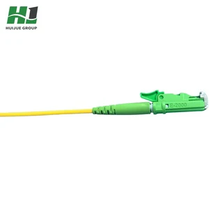 HJ Precision E2000 APC Fiber Optic Patch Cord Low Loss Singlemode Cable For OTDR Testing