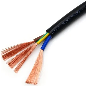 RVV Cable: Multi-core Flexible Copper Conductor with PVC Insulation Suitable for Use in Construction and Control Applications