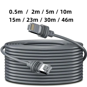 Extension Cable with Single-shielded Connection for Starlink Gen 3 Replacement Waterproof CAT6 RJ45 Shielded Ethernet Cable