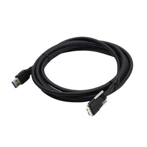 High Quality USB 3.0 Micro-B Industrial Camera Cable Data Interface Machine Vision Cable with Braid Shielding