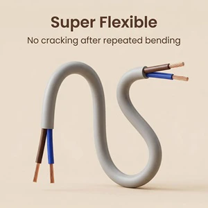 Industrial Grade RVV Cable Tinned Copper Conductor High-Conductivity PVC Sheath for Building Auto Construction Lighting (IEC