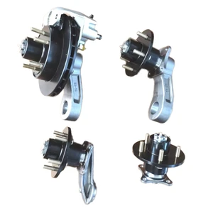 Original Equipment Manufacturer's Hot Forged 5-Bolt Trailer Idler Wheel Hub Kit Adjustable Spindle Arm Trailer Parts Accessories