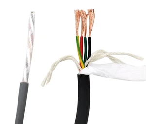 TRVV High Flexible Towline Cable 2-24 Core Multi-square Robot Special Towline Cable