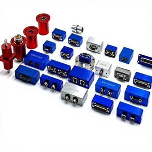 Sealing Various Connectors 4SMA Hermetic Vacuum Feedthrough Customization Based on Drawings Samples Provided Lifetime Warranty