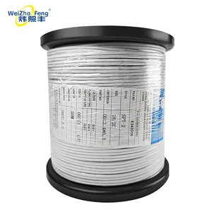 Factory 22AWG PVC Stranded Flexible Power Cable Multi-Core Control Insulated Home Use Electrical Wires 99.9% Copper Conductor