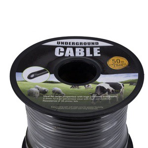 Lydite OEM 50m Double Insulated Heat Treated Rodent Proof Underground Cable For Electric Fence