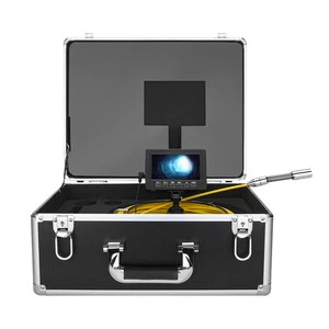 4.3 Inch Monitor IP68 Waterproof 30M Cable Sewer Pipeline Endoscope 17MM CMOS 1000TVL Night Vision 16GB TF Card Inspection
