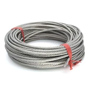 12mm 15mm 8mm Galvanized Smooth Surface High-tension Multi-strand Steel Wire Rope 6x37 + IWRC Marine Cable Wire Rope