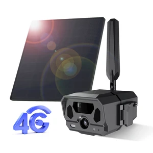 Willfine 4G 2.7K Solar Security Camera 4G AI Smart Human Vehicle Recognition Outdoor Two-Way Audio Camera with Solar Panel