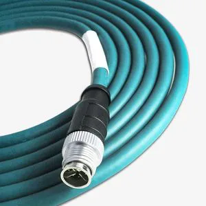 M12 to RJ45 Connector Aviation Plug Male 8 Pin X-Coded Industrial Camera Ethernet Cable IP67 M12 to Rj45 Shielded Sensor Wire
