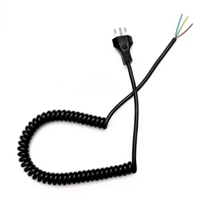 Hot Sale Heater Spring Wire Connector Ac Power Cord for Machinery and Equipment
