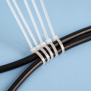 YDSL 4mm Nylon 66 UV Cable Ties 250mm Eco-Friendly Self-Locking Cable Strap For Wire Management Nylon Zip Wraps