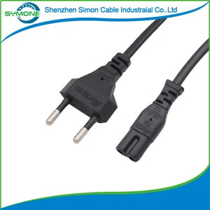1.5M Figure-8 Power Cord C7/C8 Connector PVC/Rubber Options 15A for Industrial Equipment Home/Office/Medical