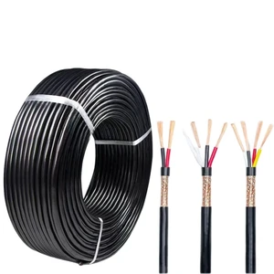 High Quality ZR-RVVP Flame Retardant Shielded Cable 450/750V PVC Sheath Multi-Core Copper Wire for Control & Communication