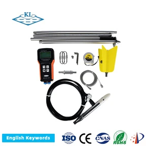 Portable Electromagnetic Flowmeter, River Water Flow Meter Professional Flow Meters for Hydrological Monitoring