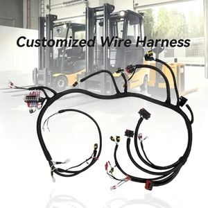 Customized Agricultural Machinery Auto Electrical Wiring Harness Loom | UL CE Certified Farm Equipment Cable Assembly,