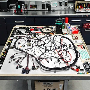Lesun Oem Odm Custom Electrical Auto Car Control Engine Wiring Harness Cable Assembly Auto Wiring Harness