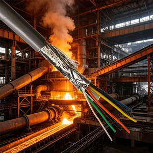 High-Demand Industrial DJYVP Control Cable 0.5-2.5mm Copper Conductor PVC Sheathed IP67 Anti-Oxidation Stable for Circuit