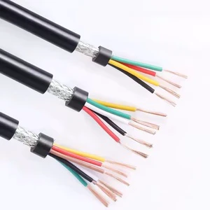 Multi Application 0.75mm² Multicore Shielded Flexible Control Cable for Control System, Security System, Communication, Electric