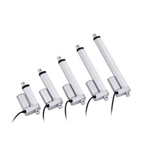1450mm Premium Foot Mount Brush DC Motor IP54 4000 RPM Aluminum Alloy High-speed Electric Linear Actuator DC Motor