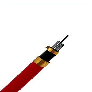 Red Flame Resistant Armored Control Cable Multi Core Shielded Copper Electrical Cable
