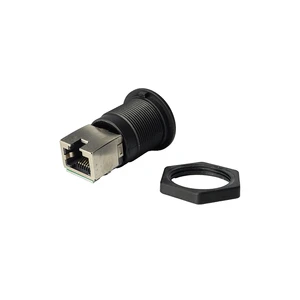 LSHITECH Copper-Contact RJ45 Waterproof Ethernet Charging Extension Cord Cable Wire Dock Plug Connectorization Connector