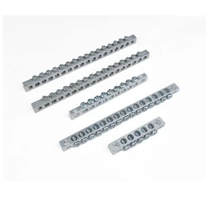 Most Selling Customized Earth Neutral Screw Link Aluminum Bar Splice Reducer Terminal Block Connector