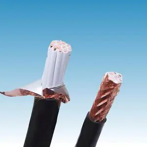 Flame Retardant KVVP 450/750V Multi-Core Shielded Control Cable for Safety System