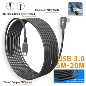 Professional 10G 5G Extension Active Cable With Signal Booster Chip High Speed Camera Tether Data Cable For Camera Accessories