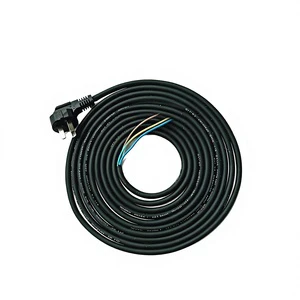 Anti-scald Stranded Power Cord Hot Melt Machine 2-core Pure Copper Wire Thick Outer Diameter Heat Container Plug High Power