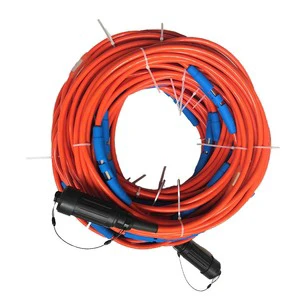 Seismic Refrection Cable 24 Channels with Mueller Clip Take-out Seismic Cable