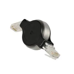 Network Cables With Dual Crystal Head Travel Network Cable1.5m Rj45 Connector Portable Retractable Rj45 Extension Cable