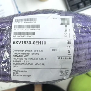 For Original Standard Bus Cable 2 Core Shielded Special Structure for Quick Installation 220V 10kW 6XV1830-0EH10