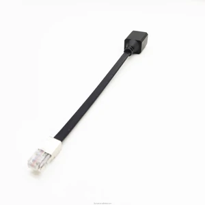 Customized Design Lan Cable RJ45 Male to Female Extension Ethernet Network Adapter Cable for Computer/Printer