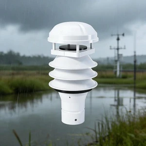RK900-12 Compact Hydrological Weather Station RS485 Modbus Ultrasonic Sensor OEM Available IP65 Rated CE Certified for Reservoir