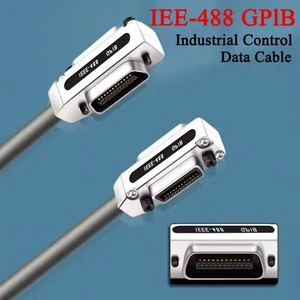 IEEE488 GPIB Control Data Industrial Cable ieee488 1/3/8M Data Transmission Line gbip Cable Terminals PCI Industrial Control Bus