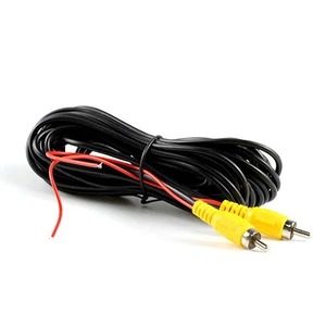 AV RCA Cable 6M 10M 15M 20M for Rear View Camera with Video Trigger Wire Connecting Car Parking Rearview Monitor