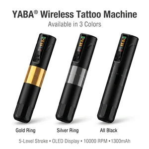 Professional Wireless Tattoo Guns SMP Tattoo 2.0-4.2mm Adjustable Stroke Professional Wireless Tattoo Pen Machine