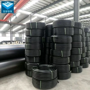 Flexible HDPE Coiled Pipe DN20-DN63, PE100 & Large DN500-1600 For Agricultural Irrigation & Garden Water Supply