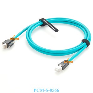 High-Flexible Cat6a Industrial Camera Cables Low Latency Durable Network RJ45 Lock Screw Opt for Machine Communication Cables