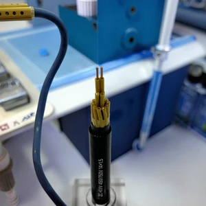 GB Pure Copper Core Flame Retardant ZC-KVV Control Cable Full Specification Factory Direct Black Power Cord Multi-core Spot