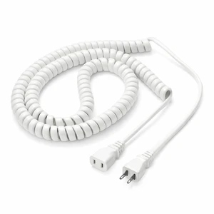 1.5m Coiled Welding Machine Flexible Power Supply Cord Plugs For Industrial Tools