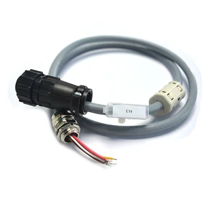 9Pin M14*1.5 Connector Wiring Harnesses 915mm Har Wire Assembly Customized Cable Assembly Line
