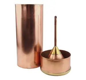 RADICAL Copper Constructed Rain Gauge Apparatus with OEM Support Used Meteorologists Hydrologists Measure Liquid Precipitation
